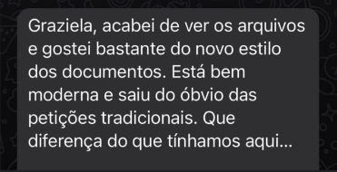 Depoimento de cliente