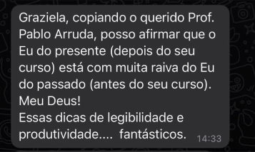 Depoimento de cliente